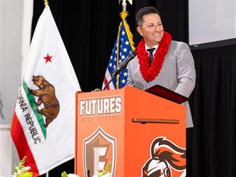 wide shot of futures graduates 