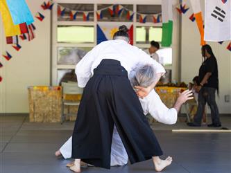 martial arts demonstration