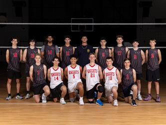 Volleyball team photo