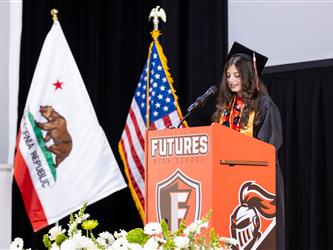 aisle shot of graduating class