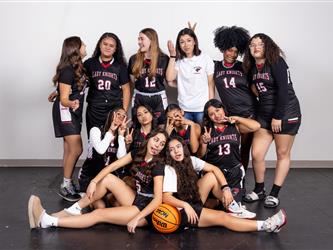 Futures Girls Basketball full team photo