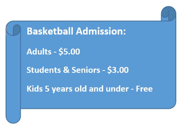 basketball admission